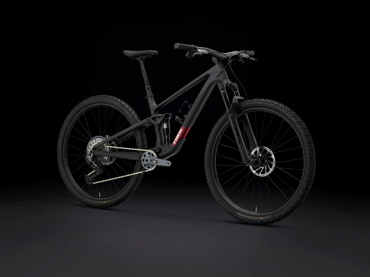 2025 Trek Top Fuel 9.8 GX AXS Gen 4- Matte Dark Web — image 2