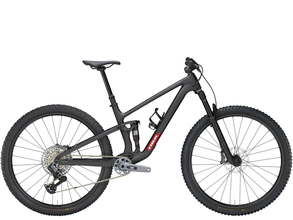 2025 Trek Top Fuel 9.8 GX AXS Gen 4- Matte Dark Web — image 1