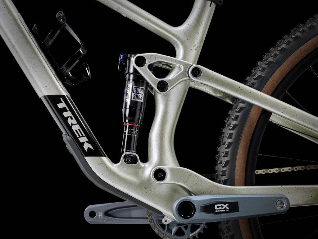 2025 Trek Top Fuel 9.8 GX AXS Gen 4- Lunar Silver — image 11