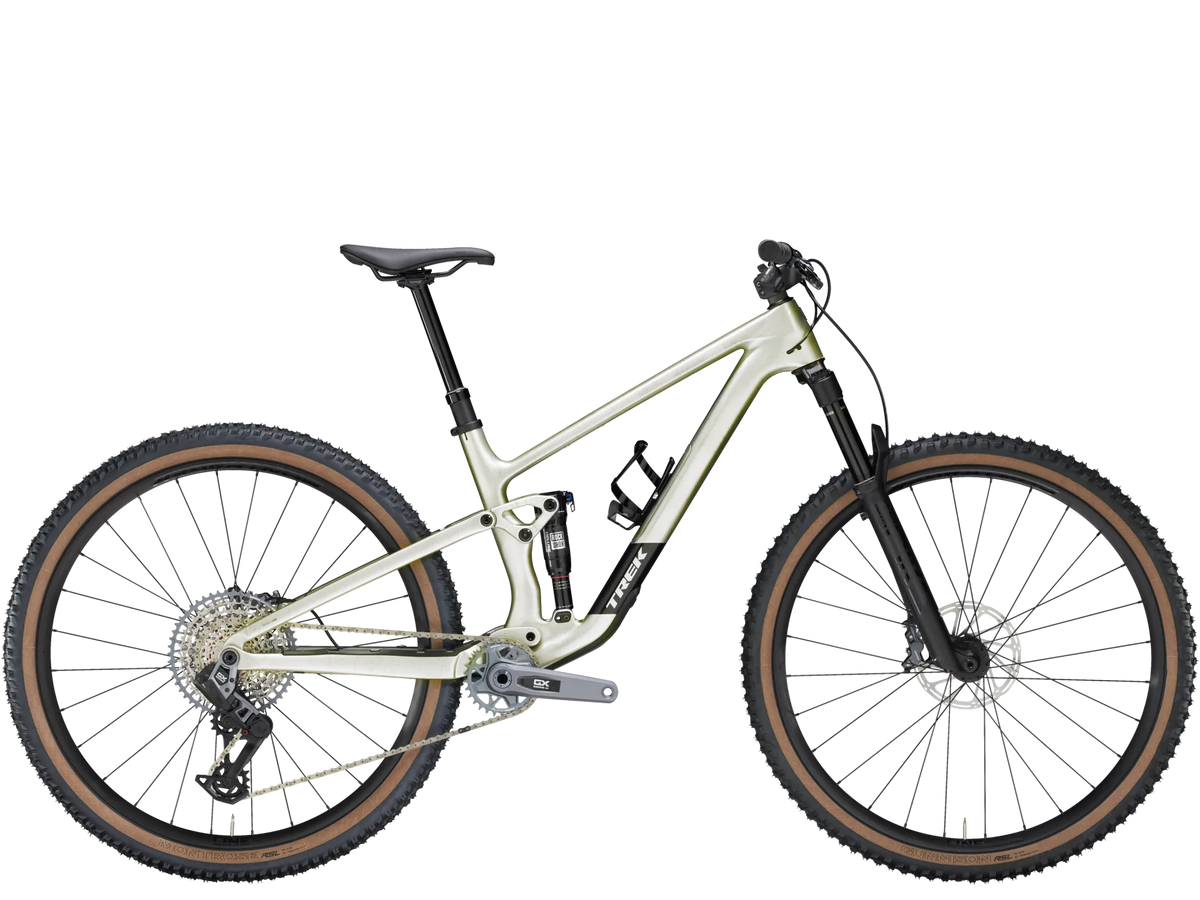 2025 Trek Top Fuel 9.8 GX AXS Gen 4- Lunar Silver — image 7