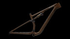 Epic 8 Pro EVO Frameset - FOX FLOAT Factory (2026) — Gloss Photon Orange Tint / Silver Dust — side view