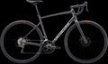 Allez - Shimano Claris (2024) — Gloss Smoke / White / Silver Dust — side view