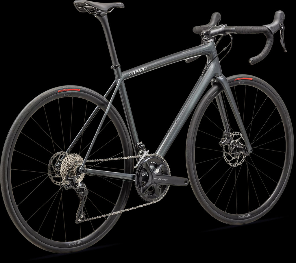 Aethos Sport - Shimano 105 (2024) — Gloss Fog Tint Carbon Dune White — detail 30
