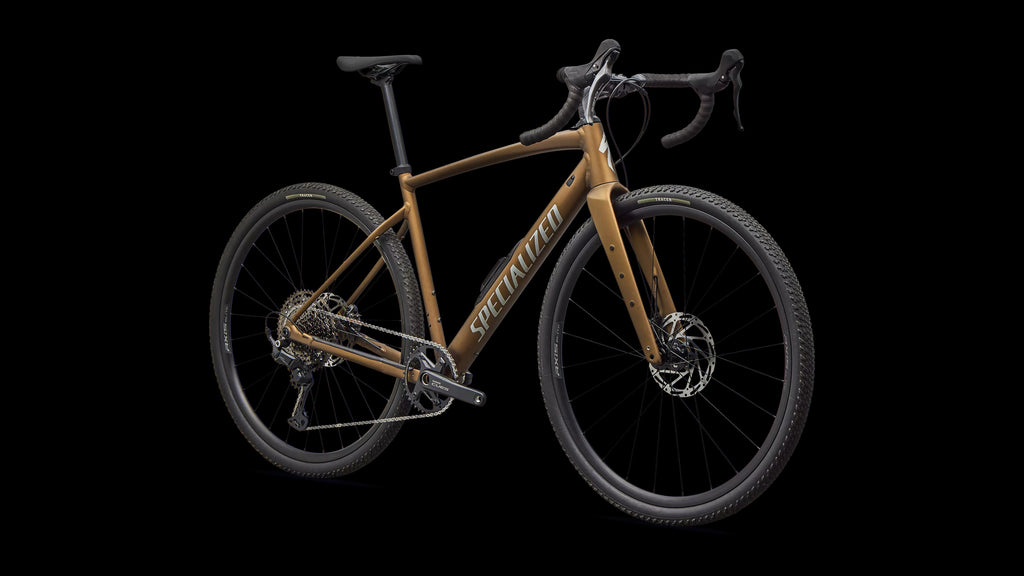Diverge 4 Sport Alloy - Shimano CUES (2026) — Satin Burnt Gold Metallic / Shadow Silver — detail 20