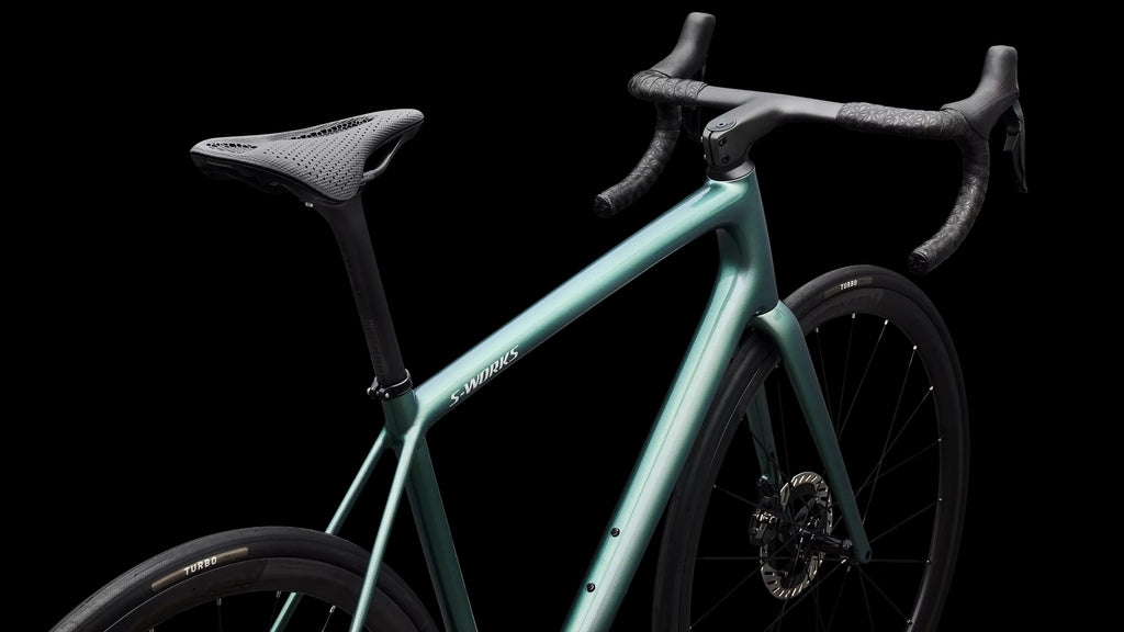 S-Works Aethos 2 - Shimano Dura-Ace Di2 (2026) — Gloss Premium Fjord Metallic / Dolomite Metallic — detail 100