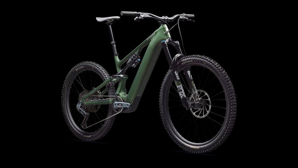 Turbo Levo 4 Expert (2026) — Gloss Cypress Metallic / Silver Dust — detail 20