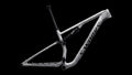 S-Works Epic 8 Frameset - SRAM RockShox SIDLuxe Ultimate (2026) — Gloss Dolomite Multi Impasto / Black — side view