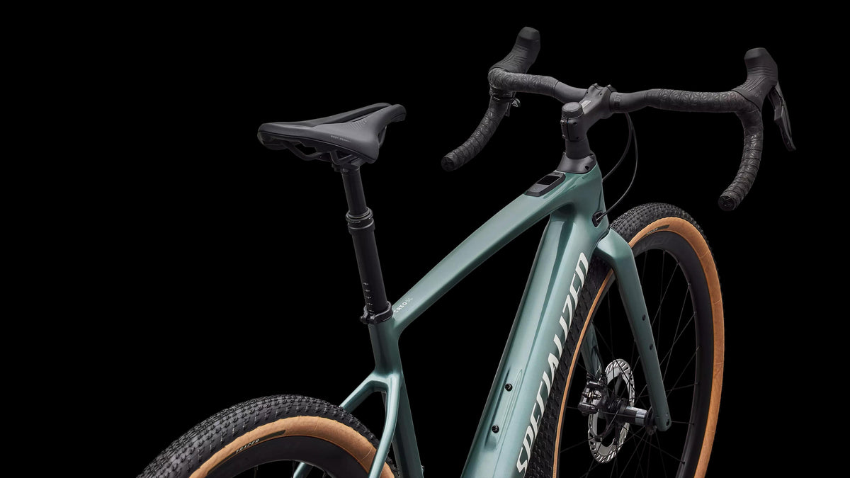 Turbo Creo 2 Expert - Shimano GRX Di2 (2026) — Gloss Fjord Metallic/Birch — detail 40