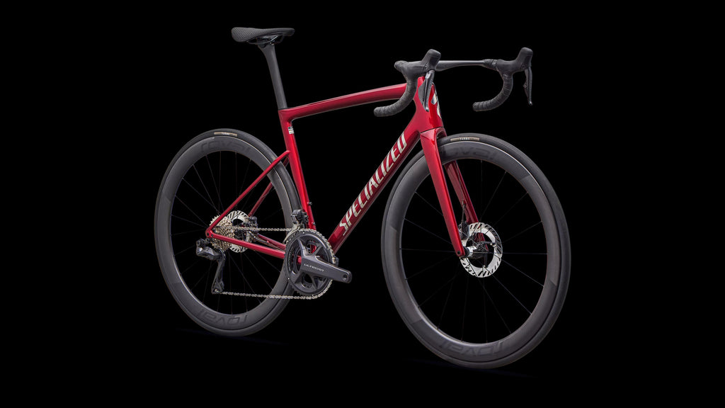 Tarmac SL8 Pro - Shimano Ultegra Di2 (2026) — Gloss Red Sky / Chrome — detail 20