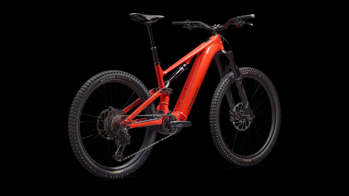 Turbo Levo 4 Alloy (2026) — Gloss Deep Orange / Deep Lake — detail 30