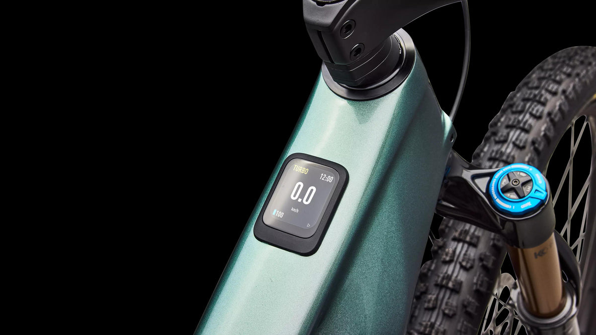 S-Works Turbo Levo R (2026) — Gloss Premium Fjord Metallic / White — detail 180