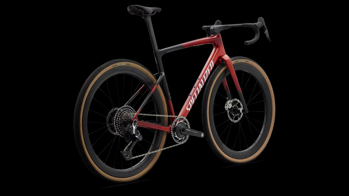 Crux 5 S-Level - SRAM RED XPLR (2027) — Redwood Metallic/White — detail 30
