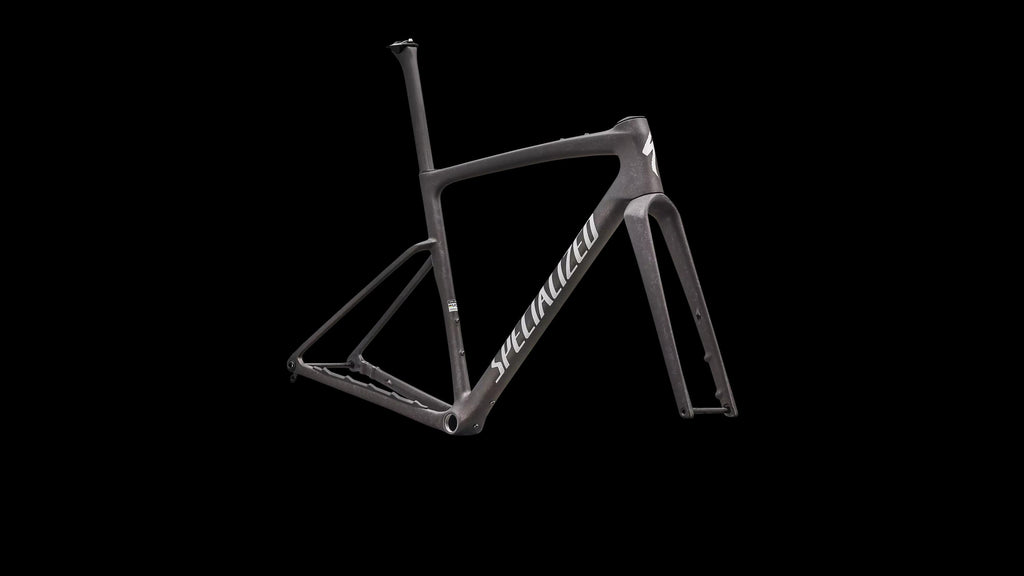 Crux 5 Frameset - FACT 10r Carbon (2027) — Warm Smoke Metallic/Silver Dust — detail 20