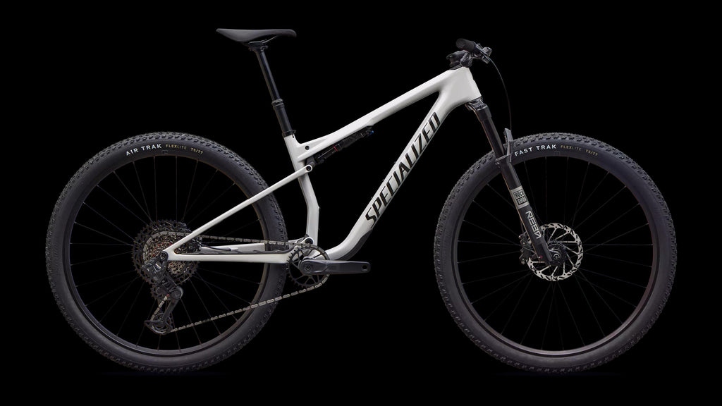 Epic 9 Sport (2027) — Gloss Dolomite Metallic / Metallic Obsidian — side view