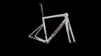 S-Works Tarmac SL8 Frameset - FACT 12r Carbon (2026) — Gloss Metallic White Silver / Pearl / Black — detail 50