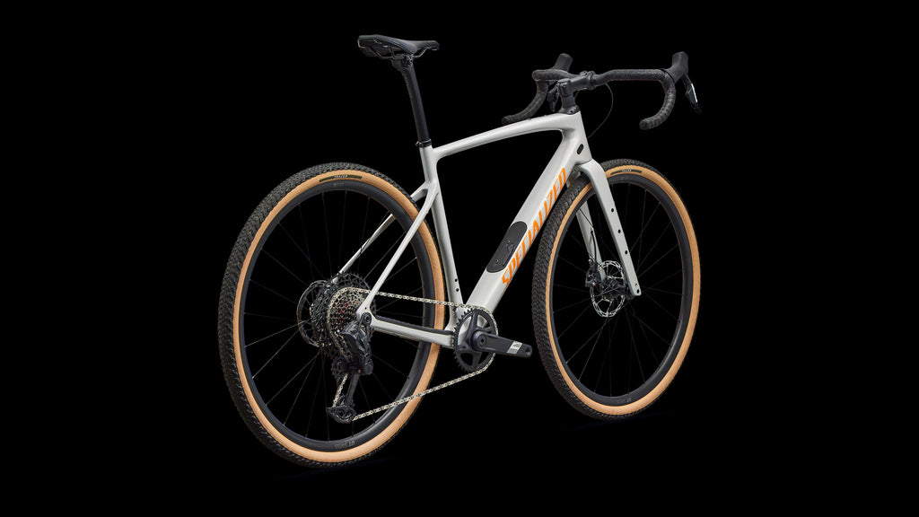 Diverge 4 Comp Carbon - SRAM Apex AXS/S1000 (2026) — Dolomite Metallic/Orange Zest — detail 30