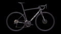 Tarmac SL8 Comp - Shimano 105 Di2 (2026) — Satin Carbon / White — side view