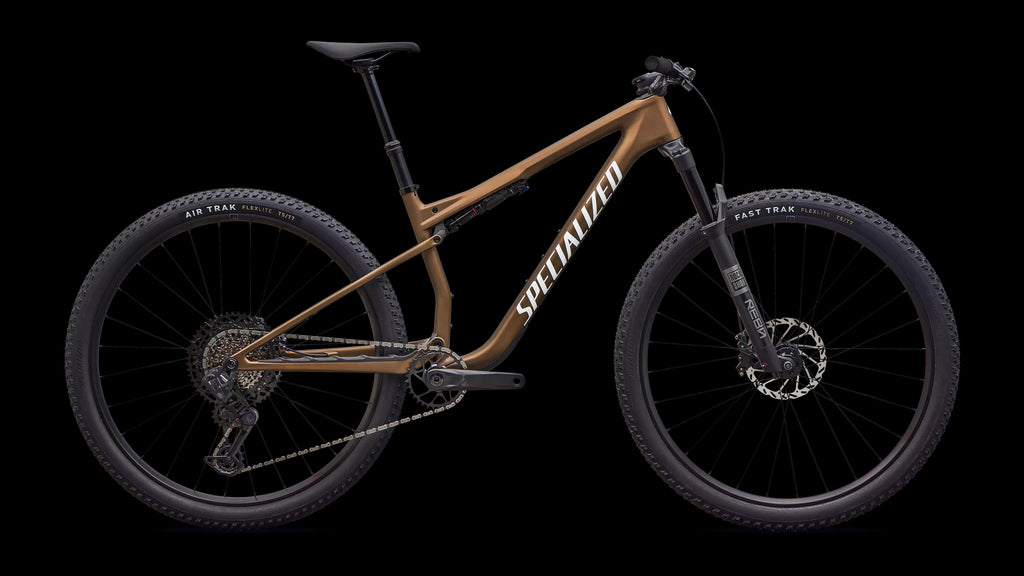 Epic 9 Sport (2027) — Satin Burnt Gold Metallic / Metallic White Silver — side view