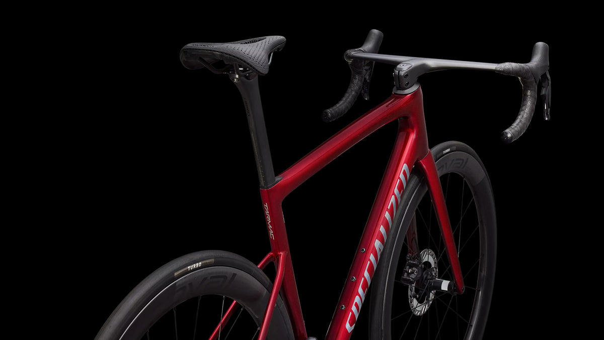 Tarmac SL8 Pro - Shimano Ultegra Di2 (2026) — Gloss Red Sky / Chrome — detail 40