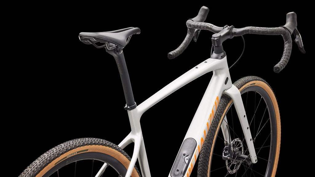Diverge 4 Comp Carbon - SRAM Apex AXS/S1000 (2026) — Dolomite Metallic/Orange Zest — detail 40