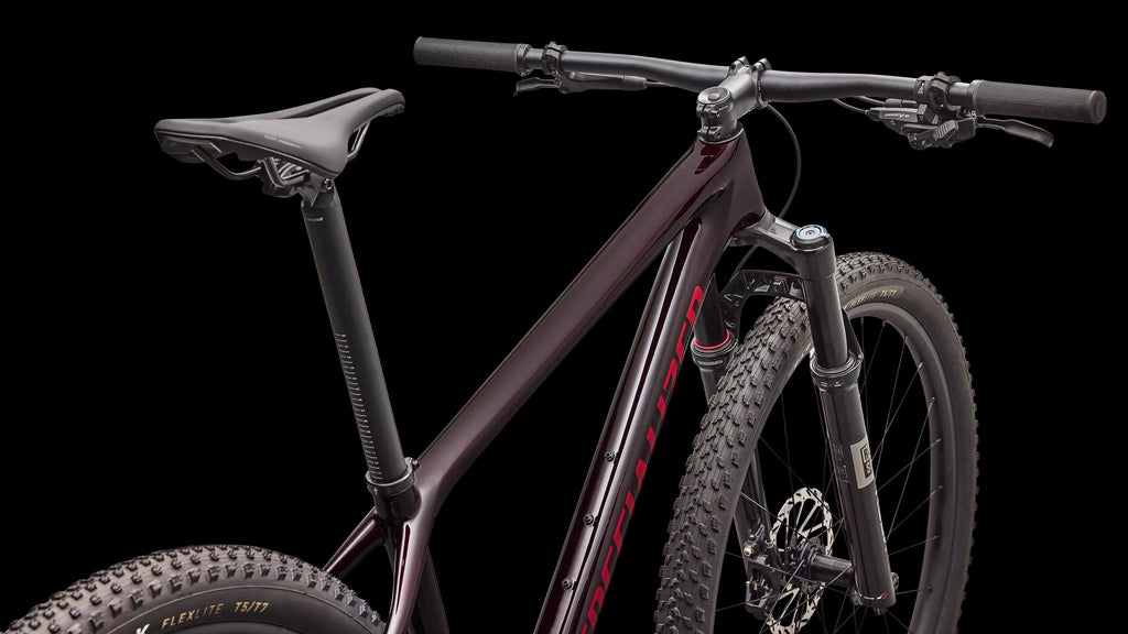 Epic Hardtail Comp - SRAM Eagle 70, RockShox REBA (2027) — Gloss Red Tint / Ruby Metallic — detail 40