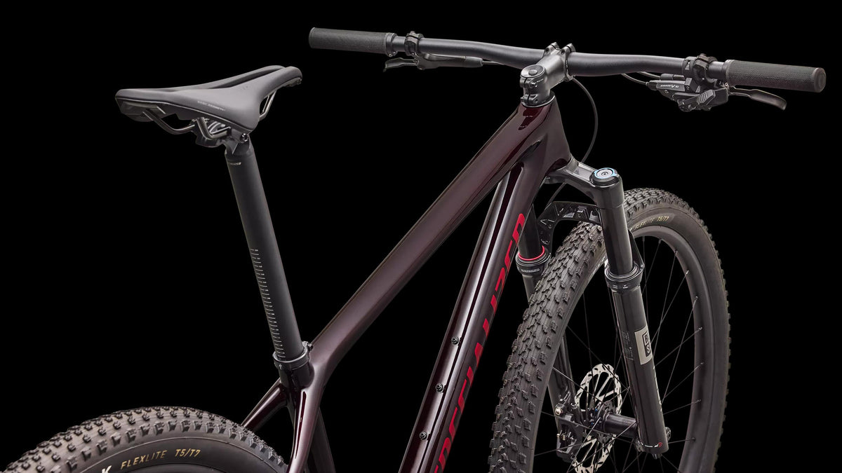 Epic Hardtail Comp - SRAM Eagle 70, RockShox REBA (2027) — Gloss Red Tint / Ruby Metallic — detail 40