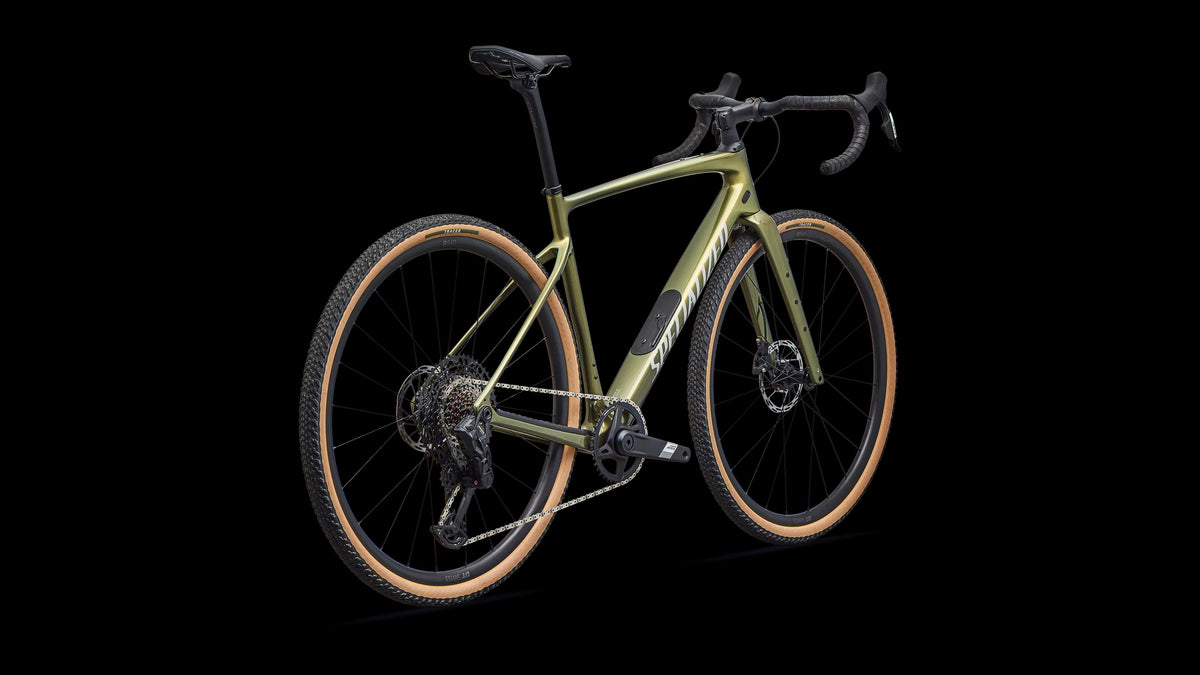 Diverge 4 Comp Carbon - SRAM Apex AXS/S1000 (2026) — Laurel Green Metallic/Dolomite Metallic — detail 30