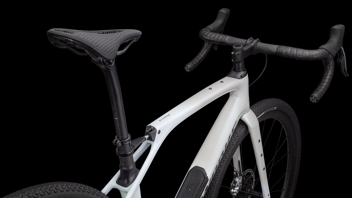 S-Works Diverge STR - SRAM RED eTAP AXS / XX1 Eagle AXS (2024) — Dove Grey+Eyris Pearl - Morning Mist / Eyris Pearl / Smoke — detail 40