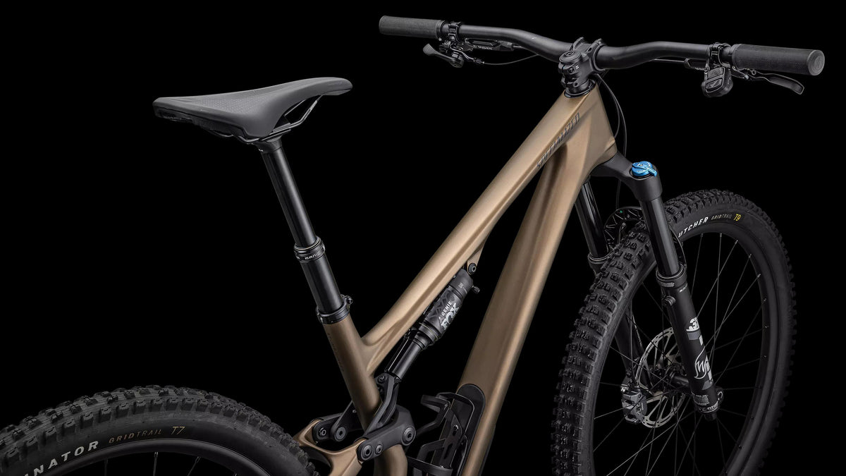 Stumpjumper 15 Comp - SRAM S-1000 AXS, FOX Performance (2025) — Satin Burnt Gold / Gunmetal — detail 40
