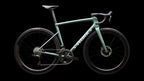 S-Works Tarmac SL8 - Shimano Dura-Ace Di2 (2026) — Gloss Premium Fjord Metallic / White Metallic Silver — side view