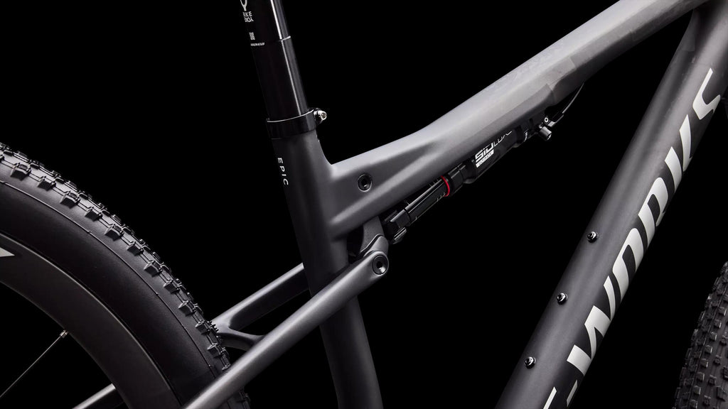 S-Works Epic 9 Ultralight LTD (2027) — Satin Carbon / Silver Foil — detail 140