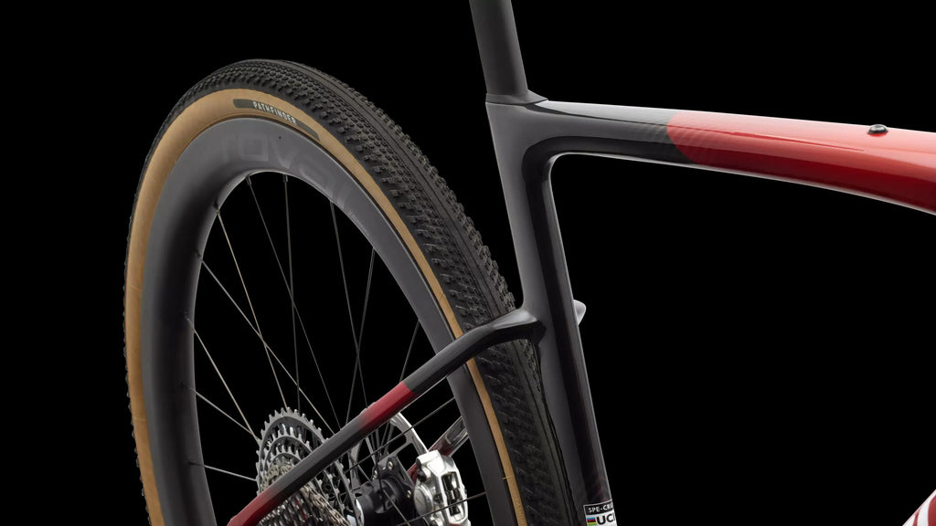 Crux 5 S-Level - SRAM RED XPLR (2027) — Redwood Metallic/White — detail 60