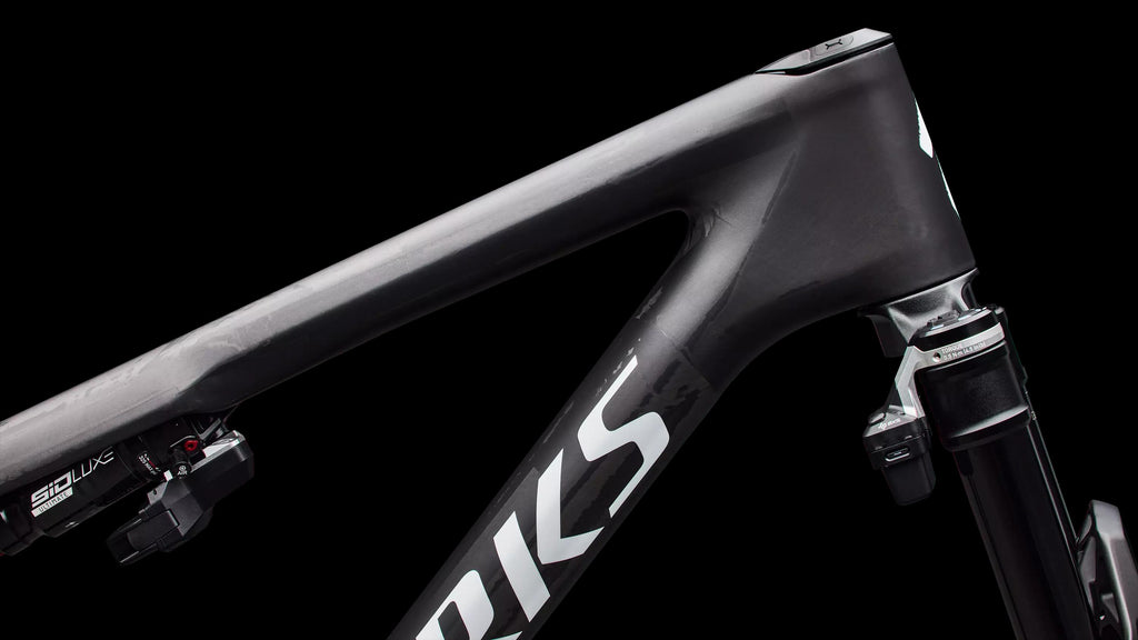 S-Works Epic 9 Frameset (2027) — Satin Carbon / Metallic White Silver — detail 90