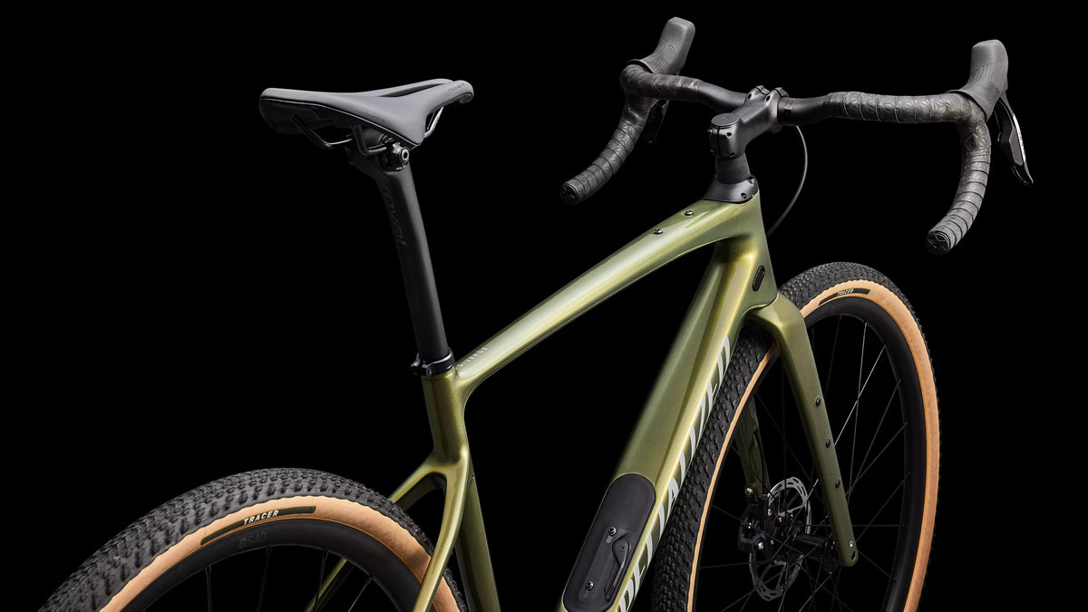 Diverge 4 Comp Carbon - SRAM Apex AXS/S1000 (2026) — Laurel Green Metallic/Dolomite Metallic — detail 40