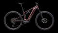Turbo Levo R Pro (2027) — Gloss Black Red Chameleon / Dolomite — side view