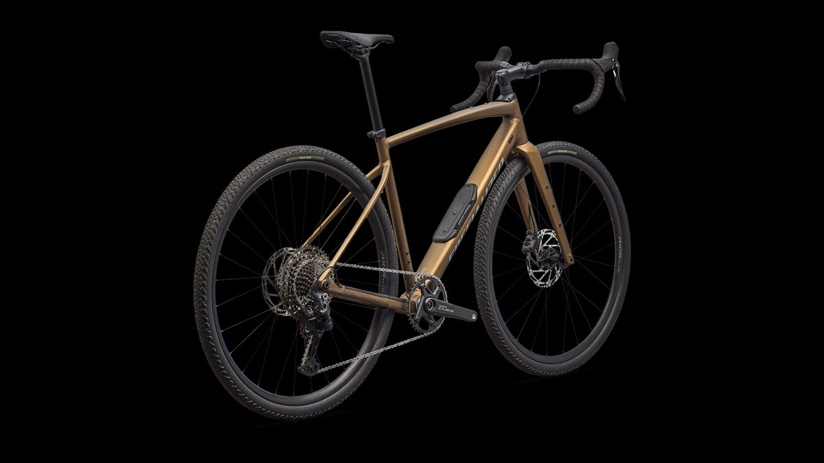 Diverge 4 Sport Alloy - Shimano CUES (2026) — Satin Burnt Gold Metallic / Shadow Silver — detail 30