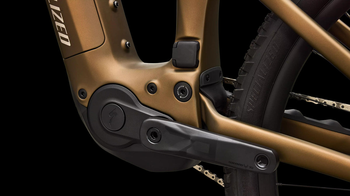 Turbo Levo R Comp (2026) — Satin Burnt Gold Metallic / Sandstone Metallic — detail 70
