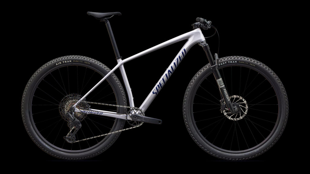 Epic Hardtail Comp - SRAM Eagle 70, RockShox REBA (2027) — Gloss Amethyst Frost / Majesty Blue Metallic — side view