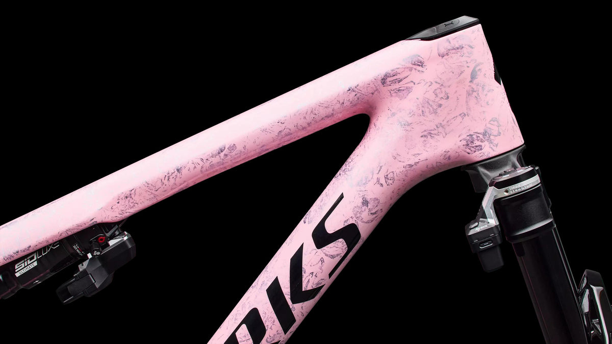 S-Works Epic 9 Frameset (2027) — Gloss Amethyst Frost Multi Color Dry Impasto/ Black — detail 90