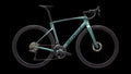 Roubaix SL8 Expert - Shimano Ultegra Di2 (2026) — Gloss Fjord Metallic/White Pearl Fade/Emerald Metallic — side view