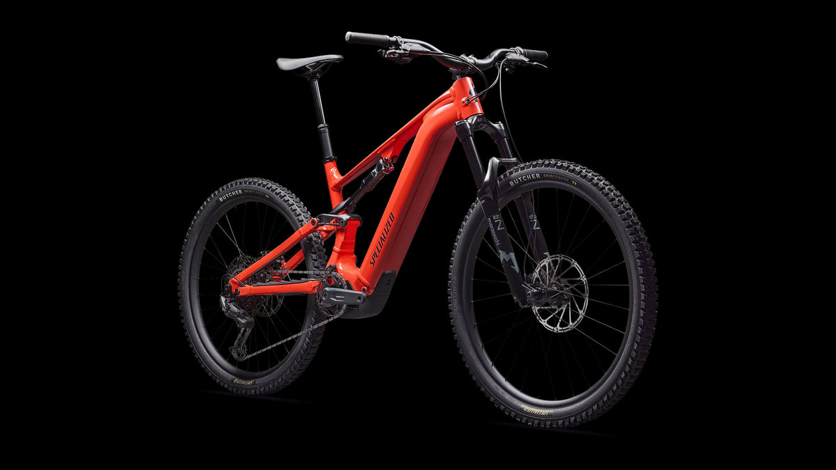 Turbo Levo 4 Alloy (2026) — Gloss Deep Orange / Deep Lake — detail 20