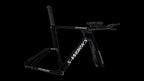 S-Works Shiv TT Disc Module - FACT 11r Carbon (2025) — Gloss Tarmac Black / Metallic White Silver — detail 30