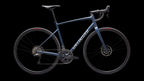 Allez Comp - Shimano 105 (2026) — Cast Blue Metallic / Dune White — side view