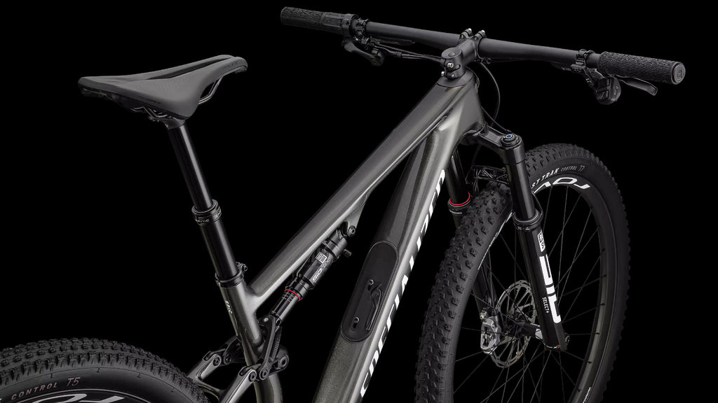 Epic 8 Expert - SRAM GX AXS, RockShox Select+ (2024) — Gloss Carbon/Black Pearl White — detail 40