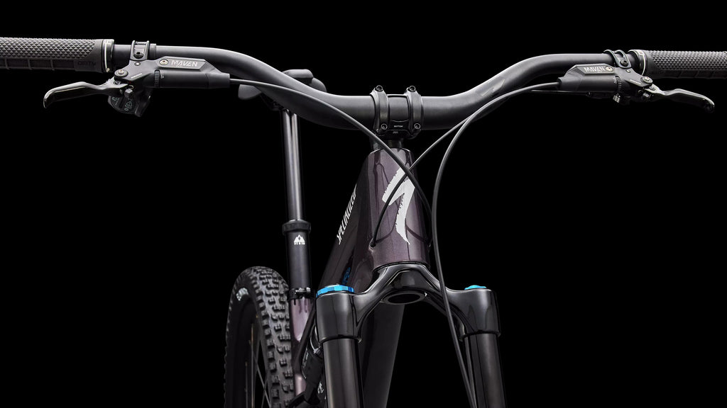 Stumpjumper 15 EVO Expert - SRAM GX AXS, FOX Performance Elite (2026) — Gloss Nebula Metallic / Dolomite Metallic — detail 50