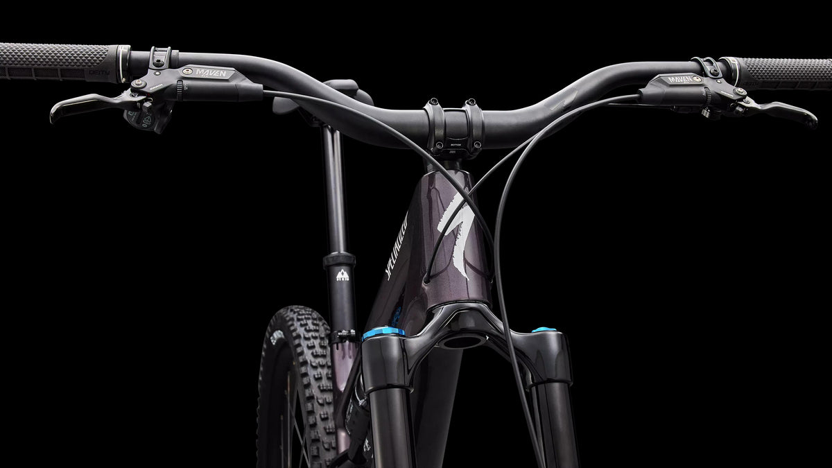 Stumpjumper 15 EVO Expert - SRAM GX AXS, FOX Performance Elite (2026) — Gloss Nebula Metallic / Dolomite Metallic — detail 50