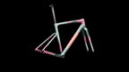 S-Works Crux 5 Frameset - FACT 12r Carbon (2027) — Agave Grey/Photon Tint over Silver Dust — detail 60