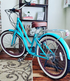 sixthreezero EVRYjourney Women's 26" 7 Speed Steel Step-Through Touring Hybrid Bicycle — product view 135