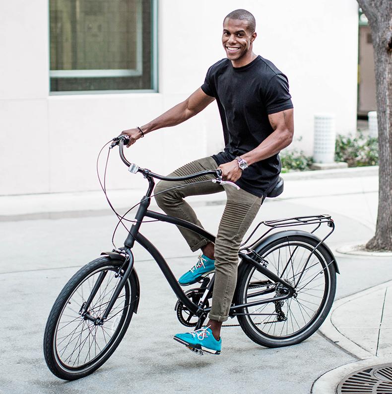 sixthreezero EVRYjourney Men's 26" 7 Speed Steel Touring Hybrid Bicycle — product view 6