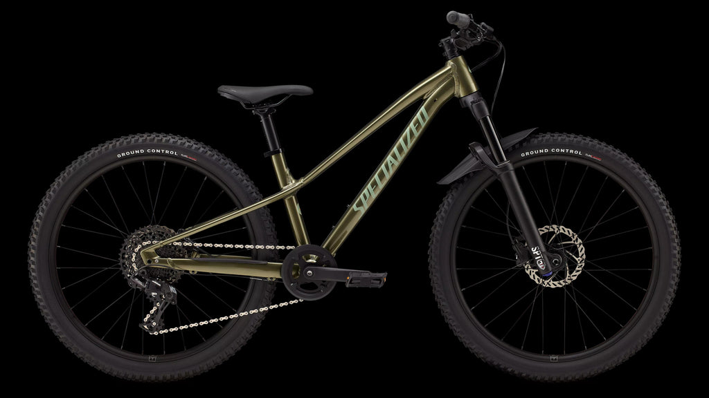 Riprock Comp 24 (2026) — Gloss Laurel Green Metallic / Pistachio — side view